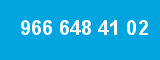 966 648 41 02 966 648 41 02